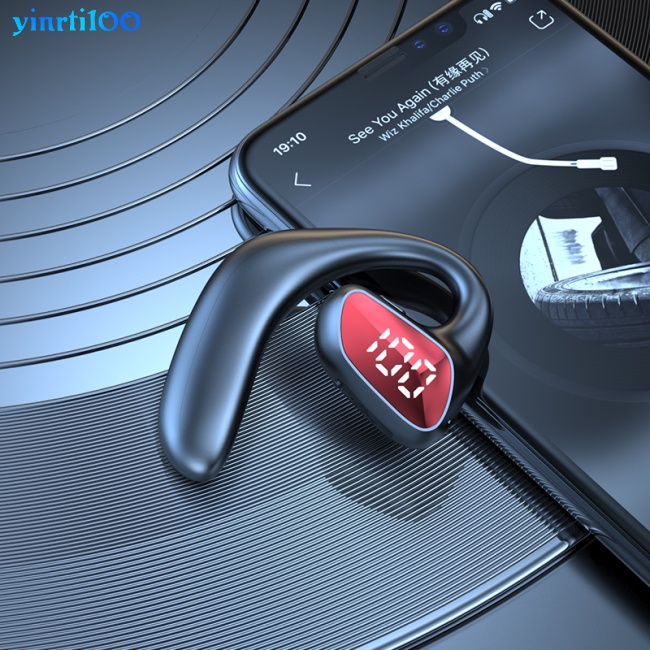Tai Nghe Nhét Tai Yinrti100 M-k8 Kết Nối Bluetooth Chống Nước Phong Cách Doanh Nhân