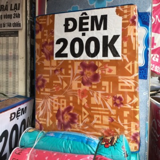 Đệm mút xốp PE Siêu Nhẹ Siêu bền ( Rộng 80 cm x Dài 190 cm x Dày 5 cm