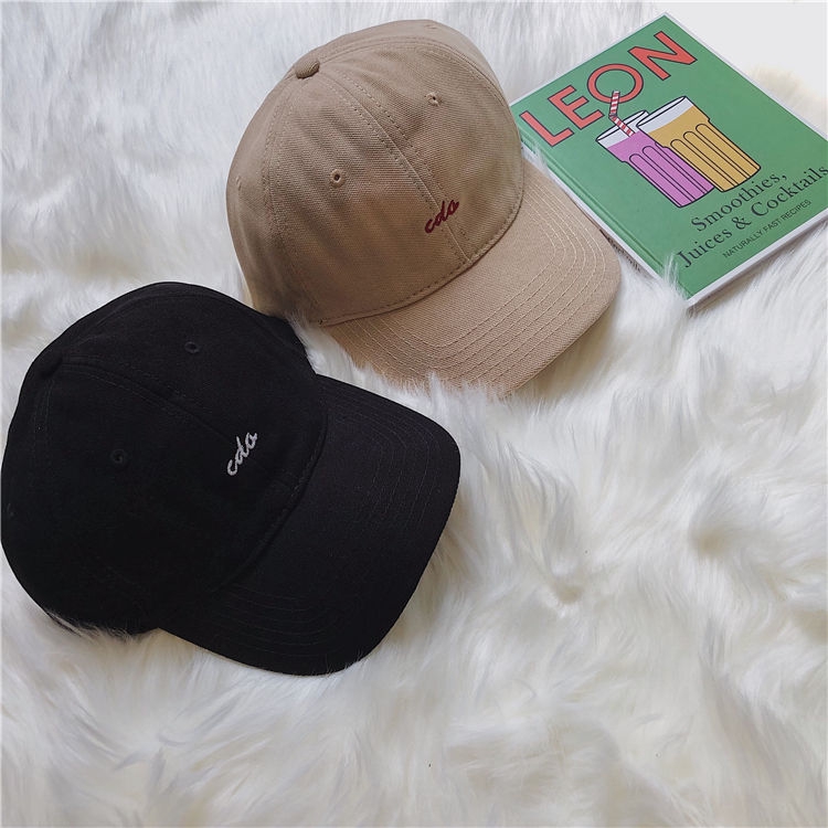 Mũ lưỡi trai thêu chữ đơn giản cá tính