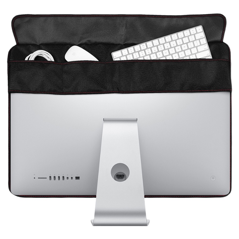 21 inch 27 inch Black Polyester Computer Monitor Dust Cover Protector with Inner Soft Lining for Apple iMac LCD Screen LA001 | BigBuy360 - bigbuy360.vn