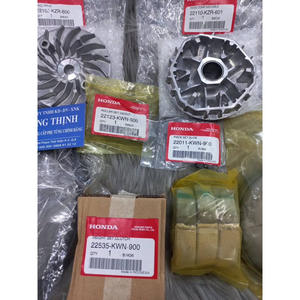 Bộ Nôi : AB , Click , Vario , LEad , PCX , Shmode 125 - 150 Nhập Thái , Indo ( 7 món )