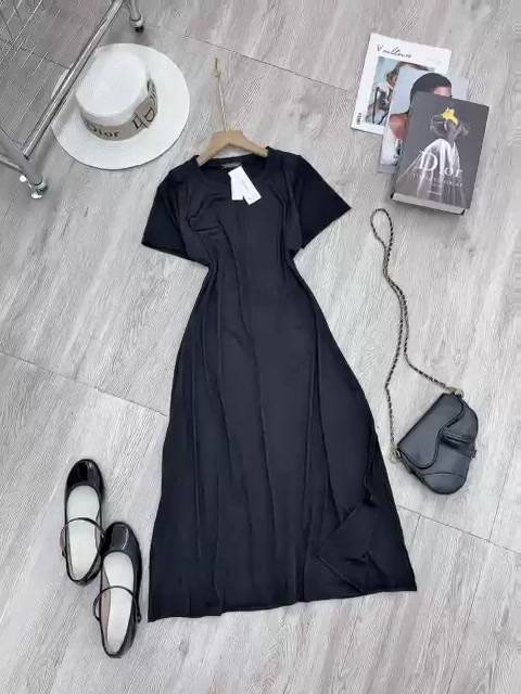 Váy body nữ dáng dài ngắn tay siêu tôn dáng DN288 | BigBuy360 - bigbuy360.vn