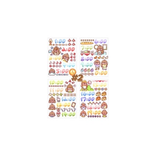 SET 4 TẤM STICKER CÔ GÁI CUTE