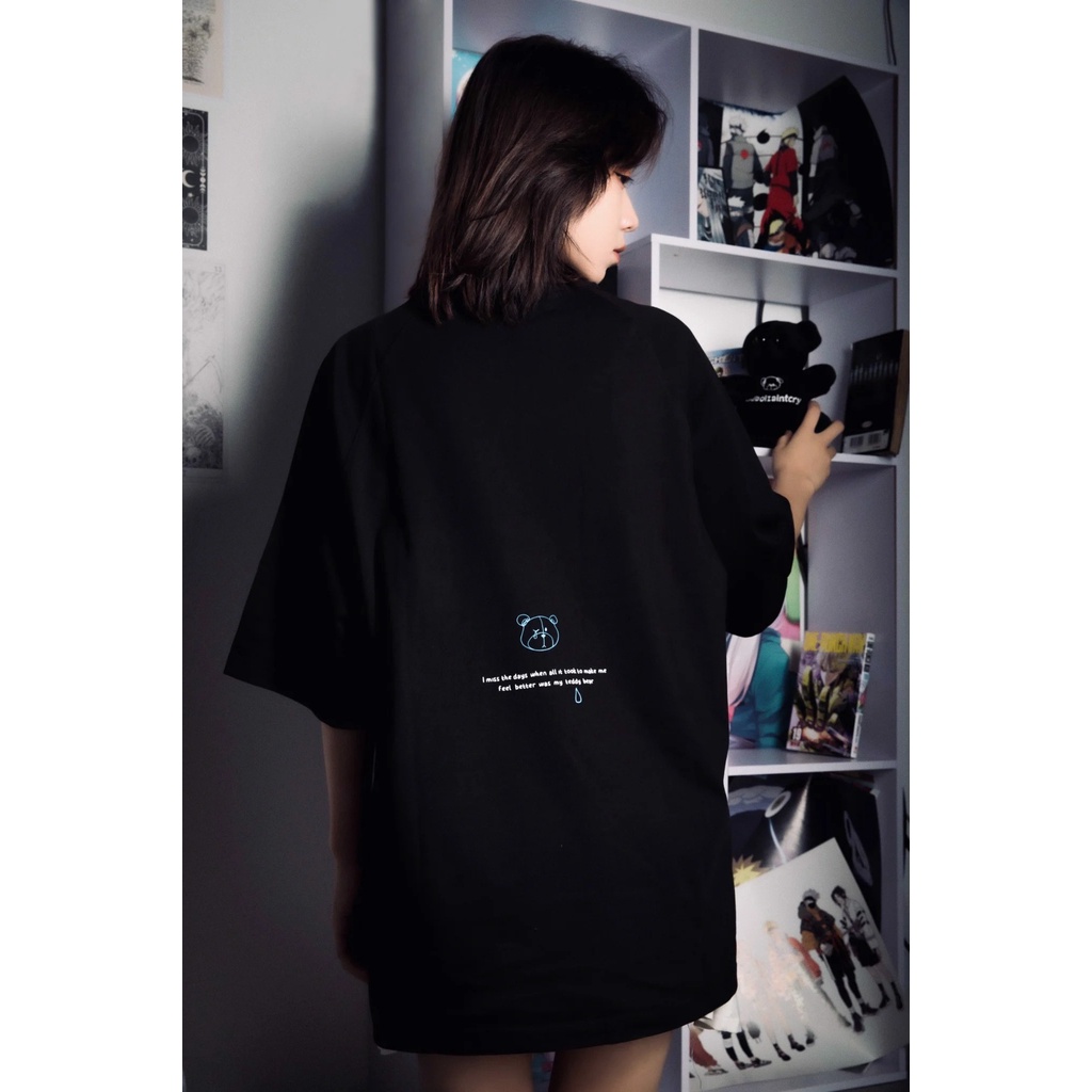 ÁO THUN teddycry lineart tee