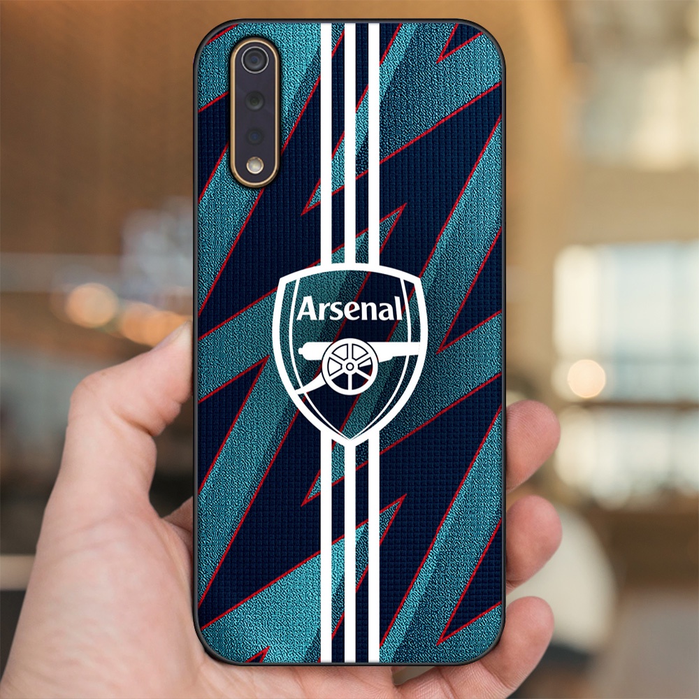 Ốp lưng Vivo S1 viền đen in hình Arsenal FC
