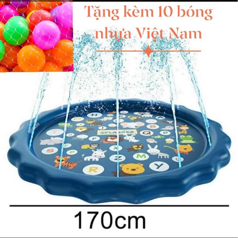 PHAO BƠI, THẢM BƠI BỂ BƠI PHUN NƯỚC HOT TREND (1M7)