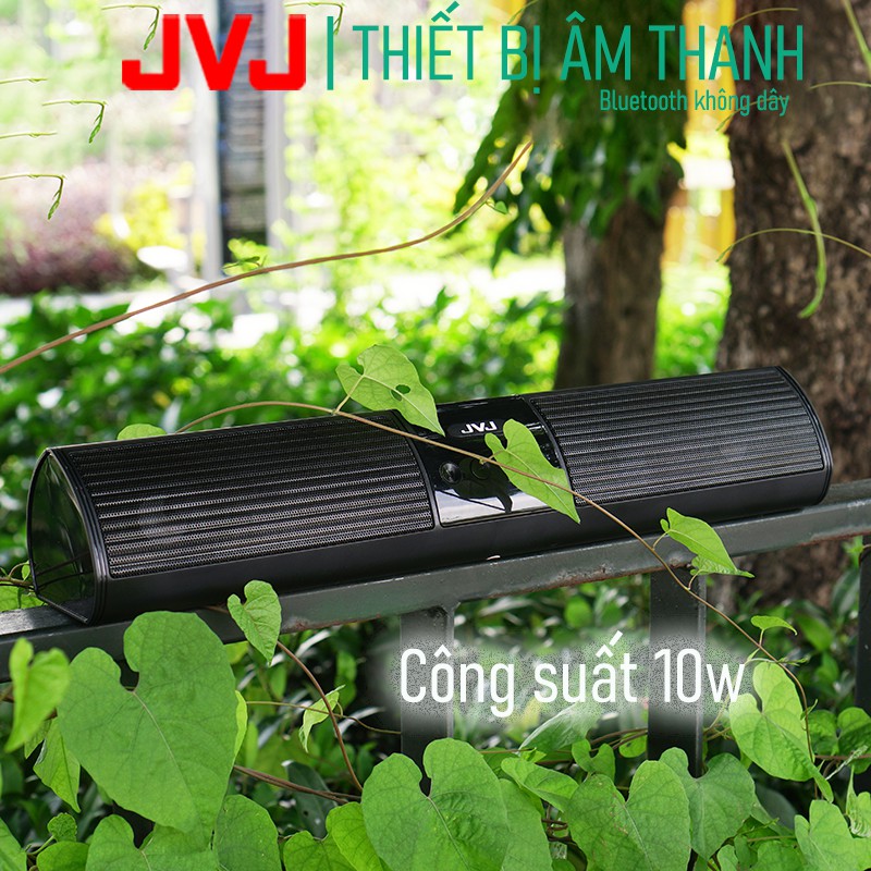 Loa nghe nhạc bluetooth speaker JVJ A2 không dây dáng dài 2 loa cực đỉnh - Kiểu dáng sang trọng hỗ trợ thẻ nhớ, đài FM