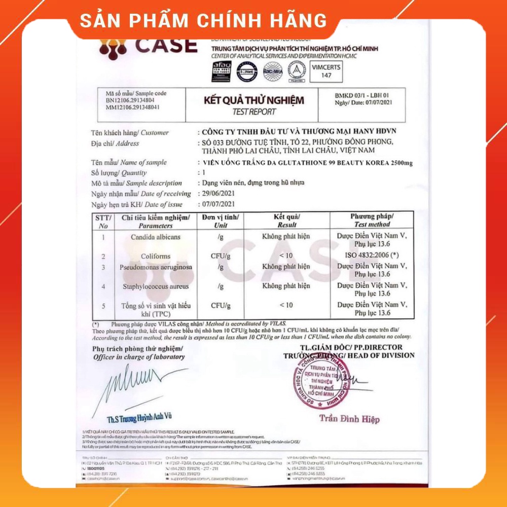 Viên uống Glutathione 2500mg Dr.Hany 99 Beauty hộp 60v nhập khẩu Hàn Quốc giúp trắng da, hủy nám, cân bằng nội tiết