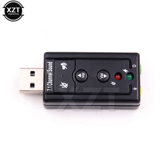 Bộ đầu ra âm thanh kỹ thuật số usb 2.0 7.1 kênh tương thích với kỹ thuật số