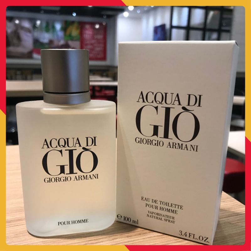Nước Hoa Nam, Nước Hoa Aqua Di Giò Trăng 100ml Hương 8h, Hương Thơm Thanh Mát, Nhẹ Dịu Lưu | Thế Giới Skin Care