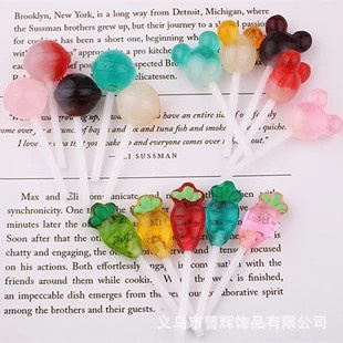 Charm  slime/ Dụng Cụ Charm Trang Trí  Hình Que Kẹo