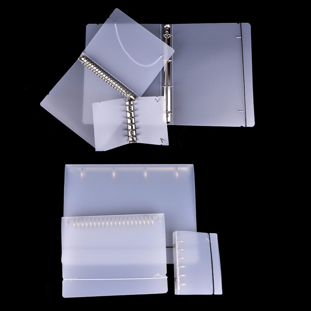 Bìa Kẹp Tài Liệu Bằng Nhựa Khổ A4 / B5 / A5 / A6 / A7 Phong Cách Vintage Ốp