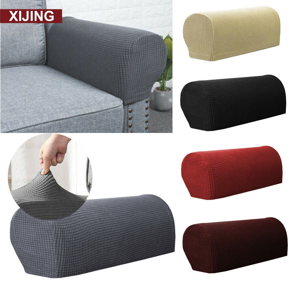 Vỏ Bọc Bảo Vệ Tay Vịn Ghế Sofa Co Giãn Tháo Rời Được 5 Màu Tùy Chọn