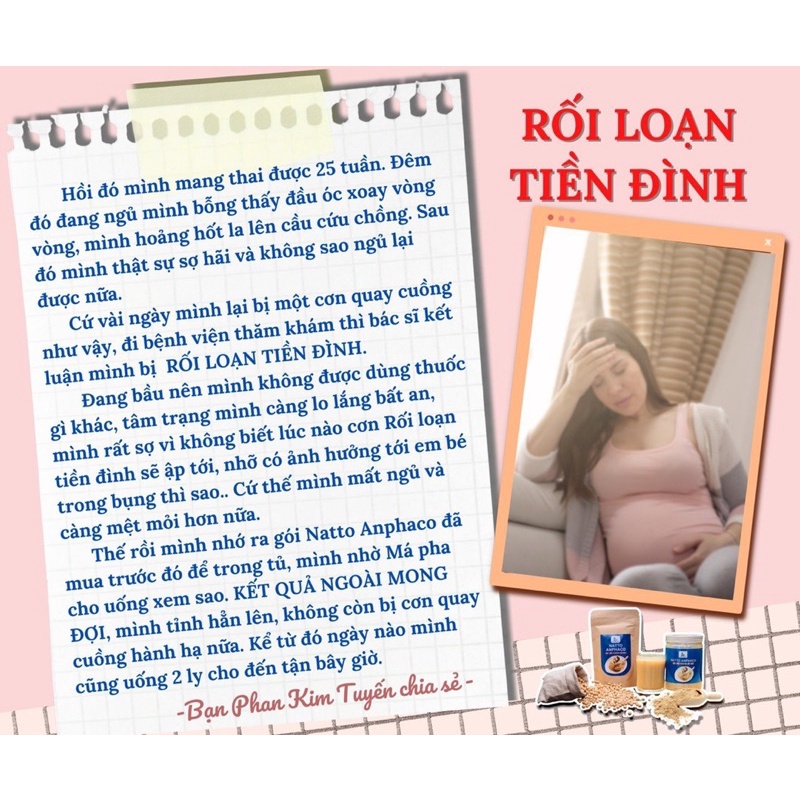 NATTO ANPHACO bột đậu tương lên men🌟 SIÊU THỰC PHẨM ☀️hết táo bón, điều hoà huyết áp, giảm nguy cơ đột quỵ tai biến