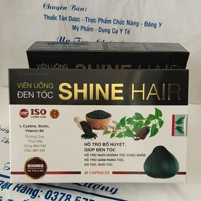Viên uống đen tóc SHINE HAIR