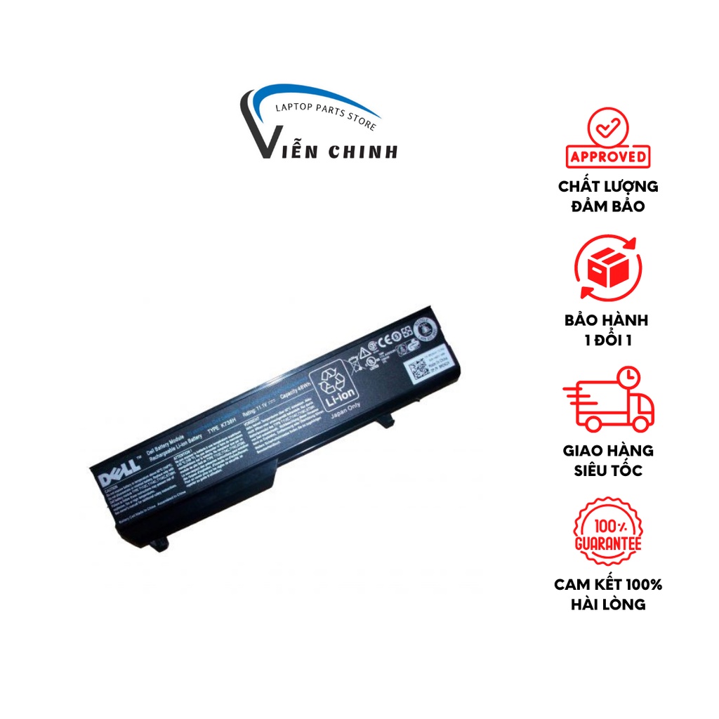Pin laptop Dell Vostro 1310 1320 1510 1511 1520 1521 2510 PP36L PP36S – 1310 – 6 CELL