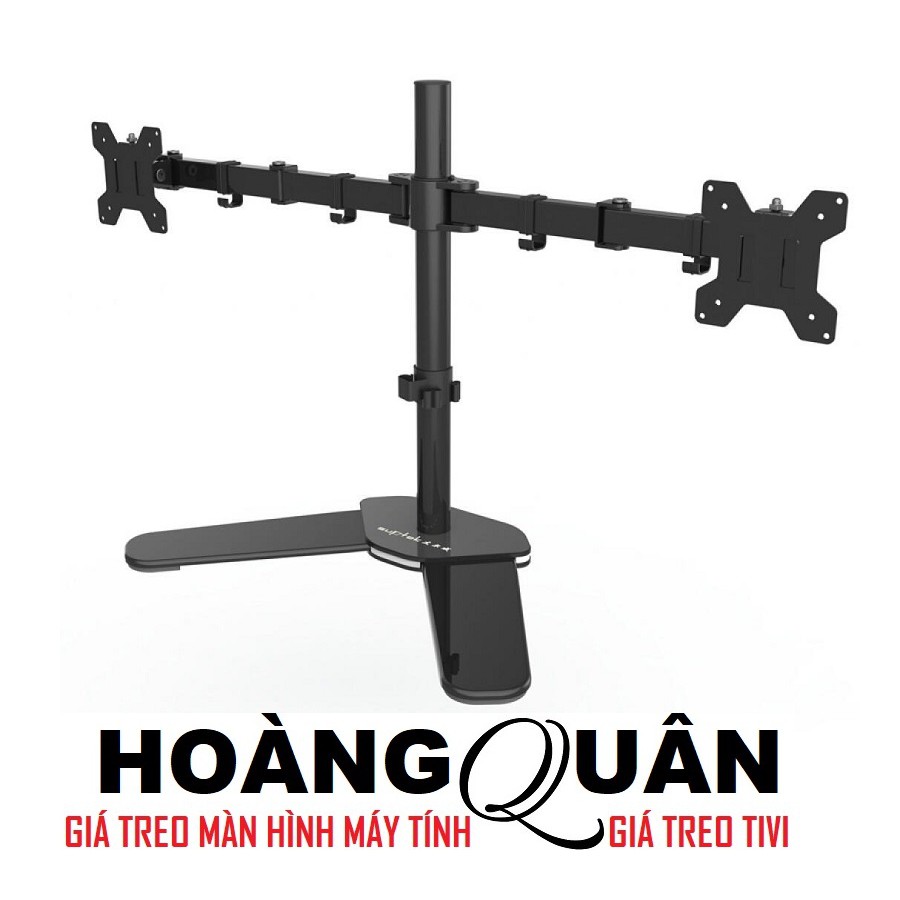 Giá Treo 2 Màn Hình Máy Tính - Dành cho màn hình M042 17" - 27"  - Model 2020