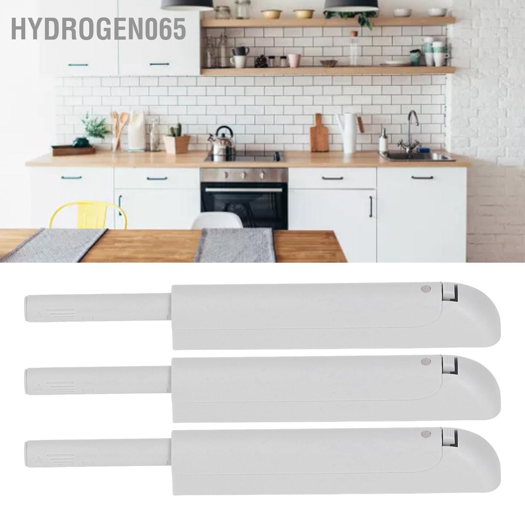Hydrogen065 3 cái Chốt đẩy được sử dụng rộng rãi Bộ giảm chấn cửa chống ôxy hóa cho cánh tủ màu xám
