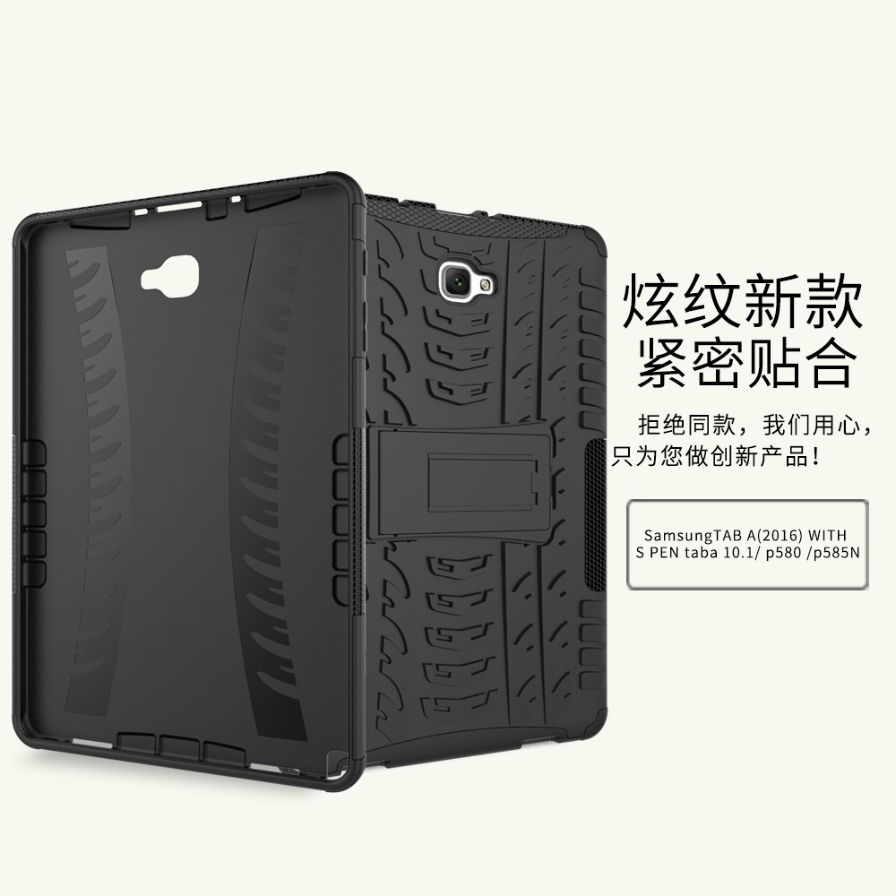 Ốp Lưng Silicone Chống Sốc Có Giá Đỡ Dùng Cho Samsung Galaxy Tab A 10.1 2016 Sm-P580 P585 | BigBuy360 - bigbuy360.vn