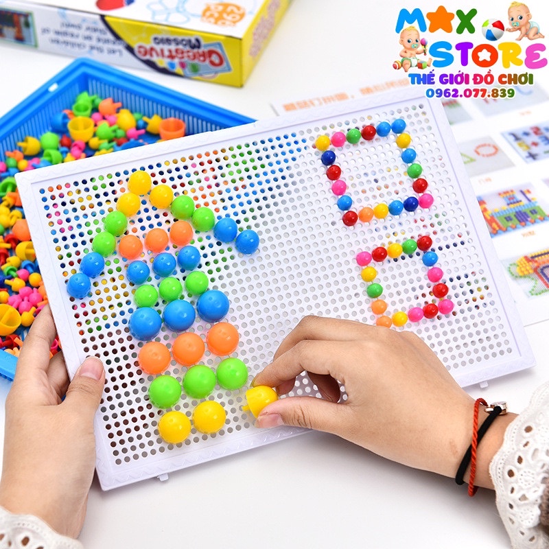 [SIÊU RẺ - Ảnh Thật] Đồ chơi trồng nấm nhựa sáng tạo cho bé