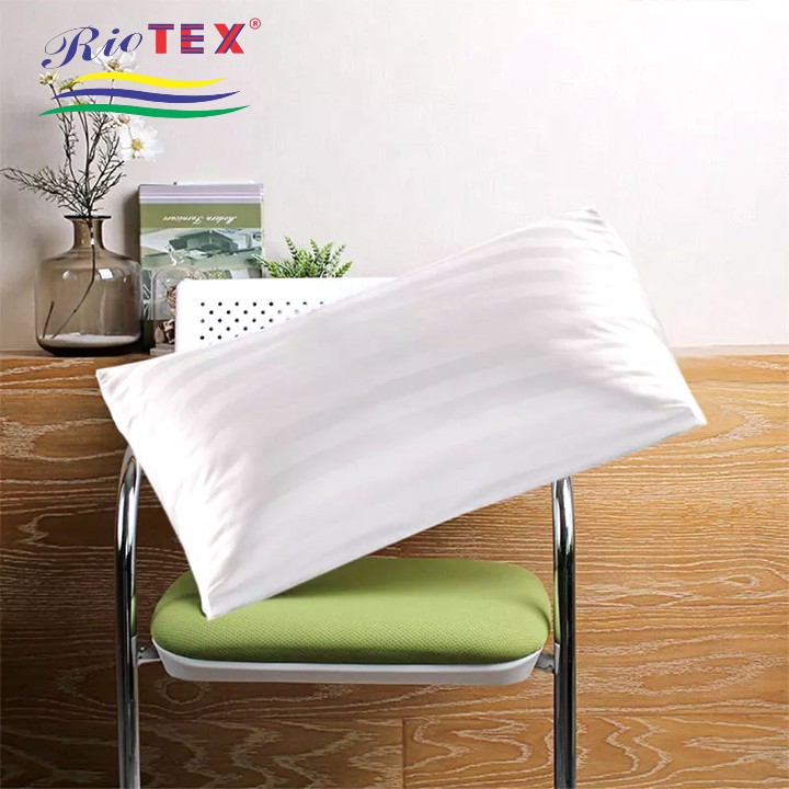 Vỏ Gối Cotton Khách Sạn Trắng Sọc Riotex Đủ Kích Thước | BigBuy360 - bigbuy360.vn