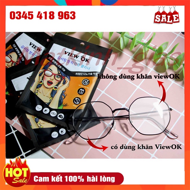 Khăn Lau Nano Chống Bám Hơi Nước Sương Mù Lên Kính