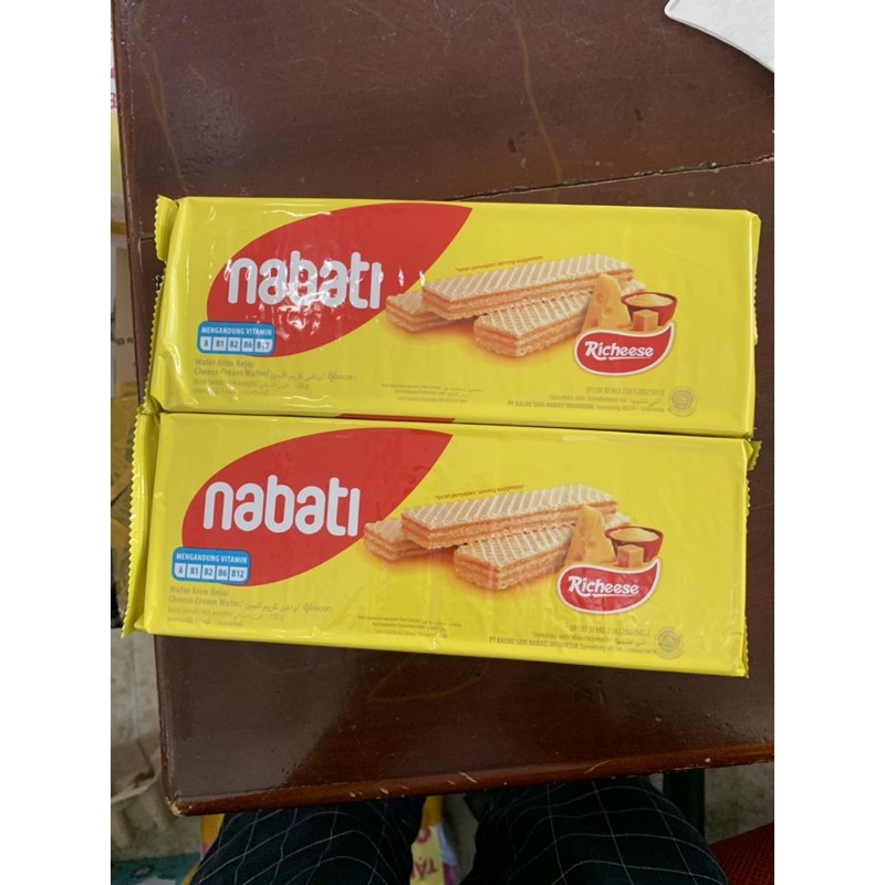 BÁNH XỐP PHÔ MAI NABATI 130g