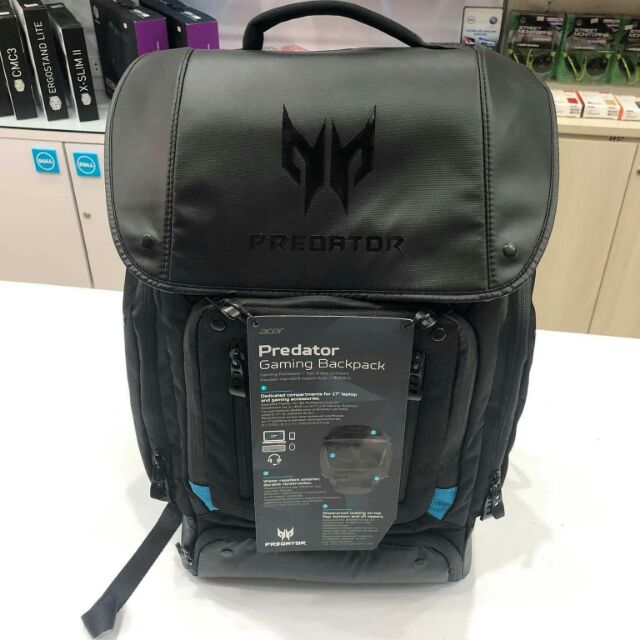 Ba lô laptop Acer Backpack Predator Gaming Utility Challenger Tear Blue_NP.BAG1A.288 - Hàng Chính Hãng