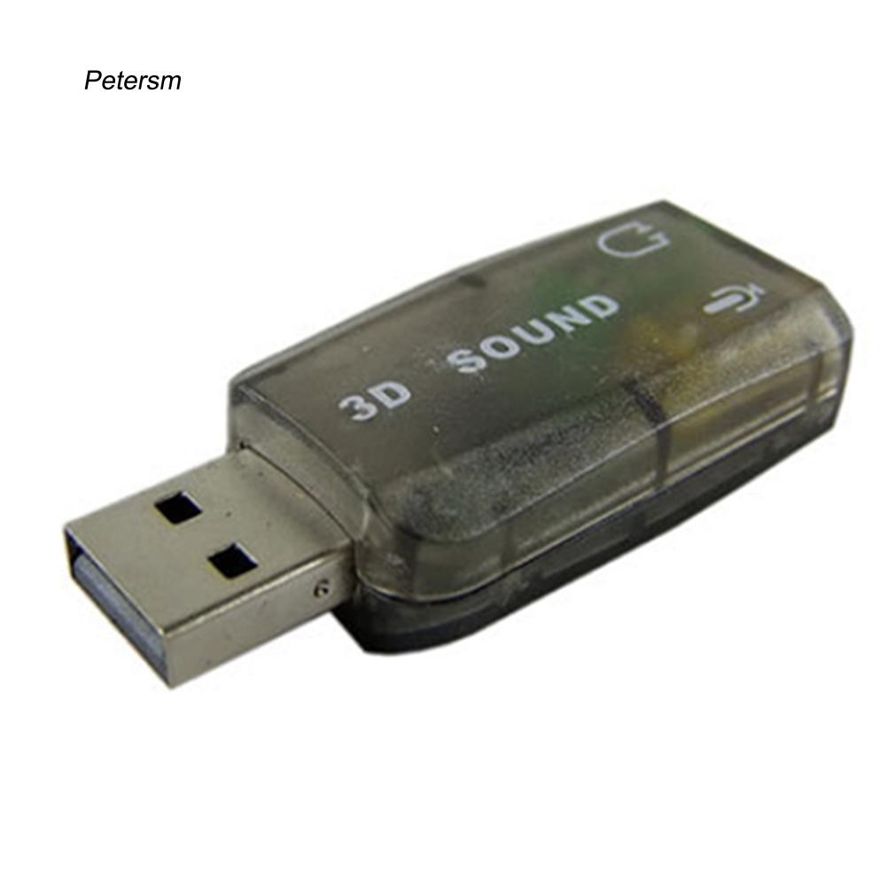 Card âm thanh USB kết nối cổng 3.5mm kênh 5.1