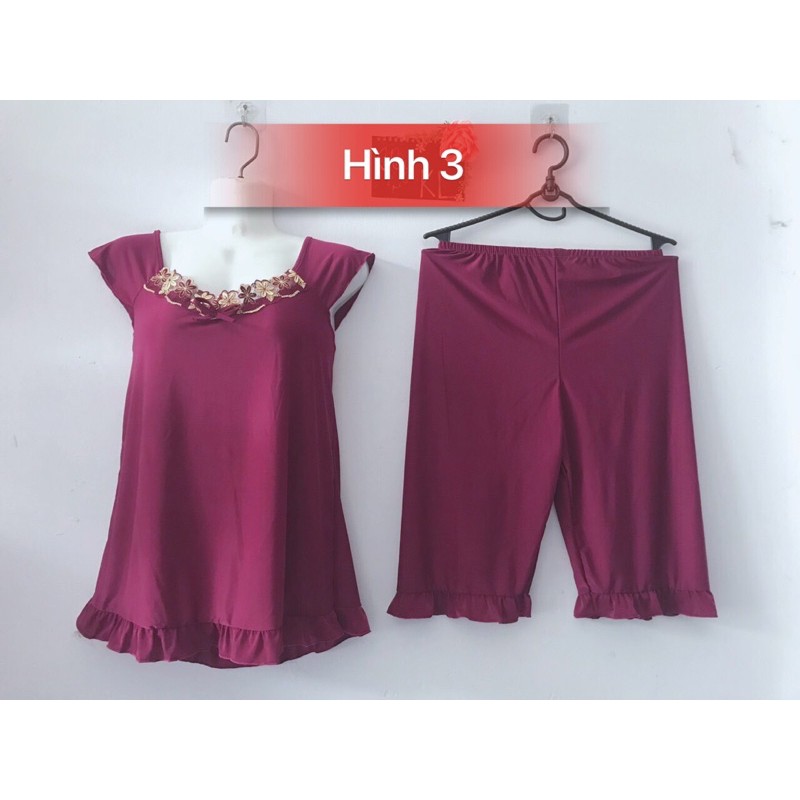 Bộ thun lạnh quần lở sz 40-55kg nhiều mẫu