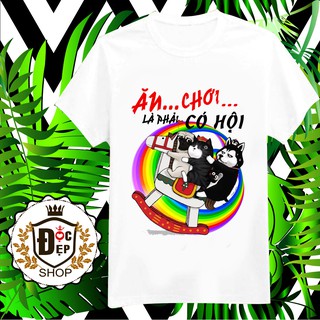Áo thun hoàng đế mèo hdm004