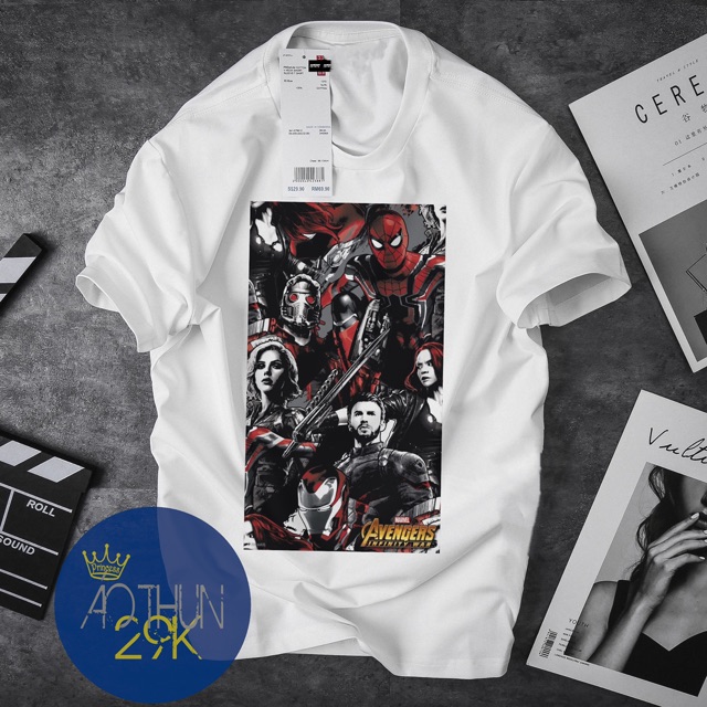 ALBUM 195 - ÁO THUN MARVEL AVENGER 9 PHIÊN BẢN ĐẸP