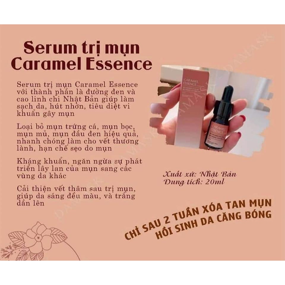Serum Caramel essence  của Viện Da Liễu tại Spa