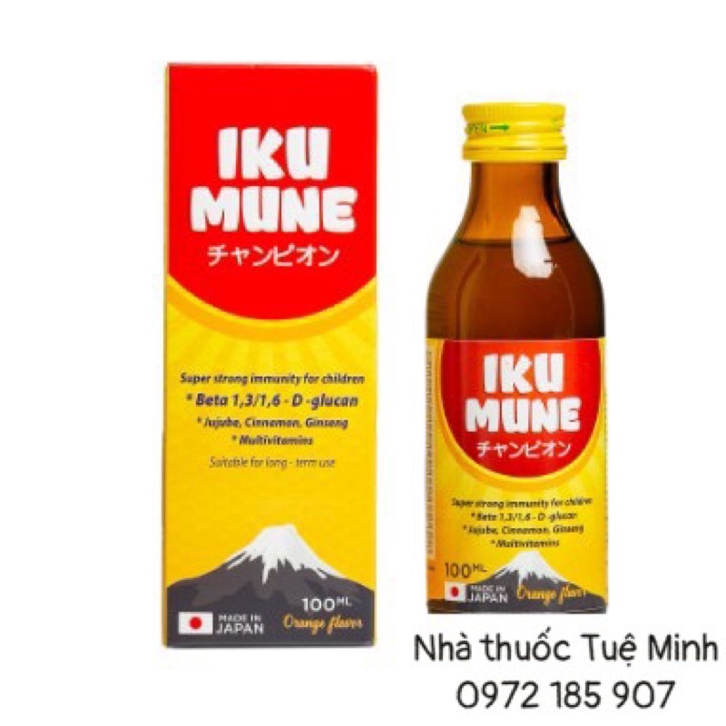 IKUMUNE - IKU MUNE Tăng đề kháng,bổ sung vitamin cho trẻ nhập khẩu Nhật Bản