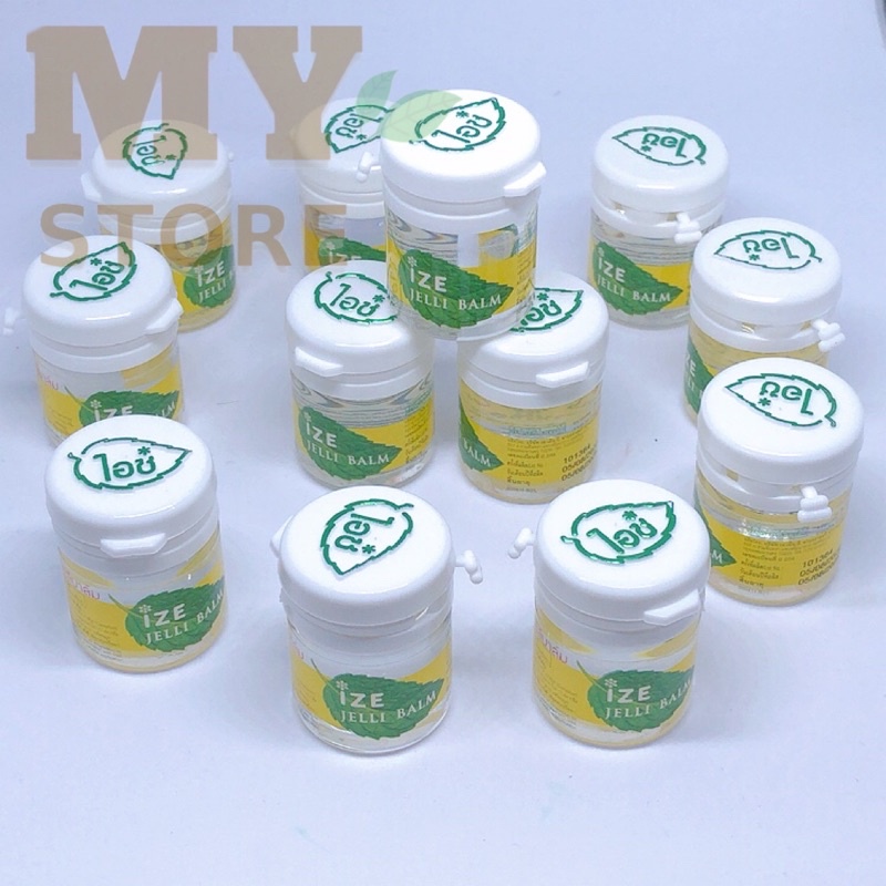 (Chính Hãng) Dầu Nước IZE JELLI BALM THÁI LAN 7cc/ Hương Thơm Bạc Hà Sảng Khoái Bất Tận