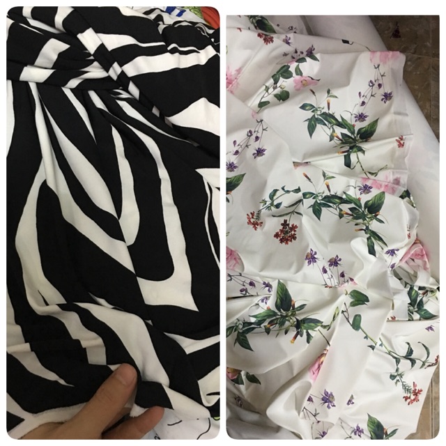 Vải chống thấm hoa+ vải bơi