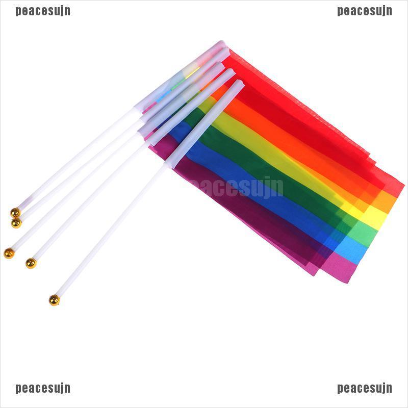 Set 5 Lá Cờ Cầu Vồng Lgbt