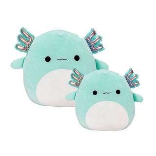 Búp Bê Nhồi Bông Mềm Mại Hình Axolotl Teal Anastasia 40cm