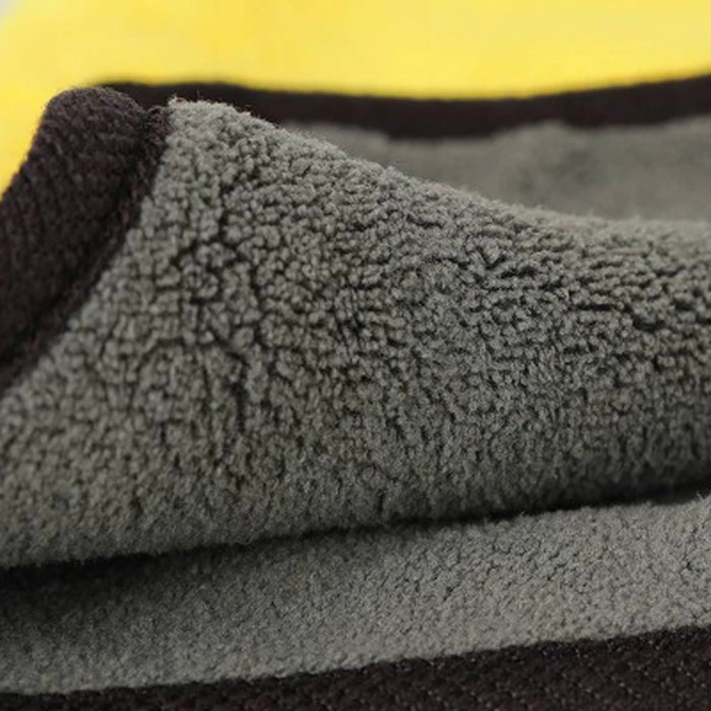 Khăn Lau Kính Chắn Gió Bằng Sợi Polyester Hai Mặt Siêu Thấm Hút Chất Lượng Cao