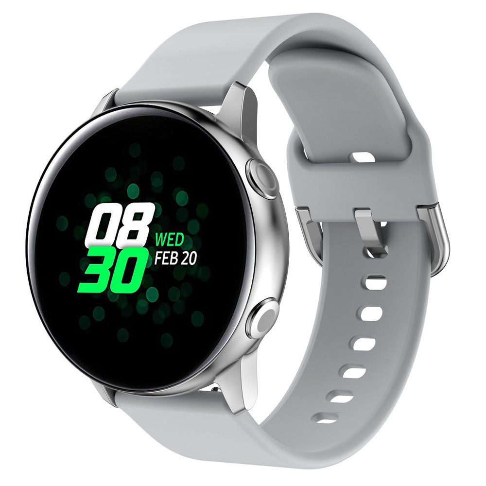 Dây đeo cổ tay bằng silicone 20mm cho đồng hồ Samsung Galaxy 42 mm / Amazfit Bip / Lite / Galaxy Watch Active /Active 2 40mm 44mm