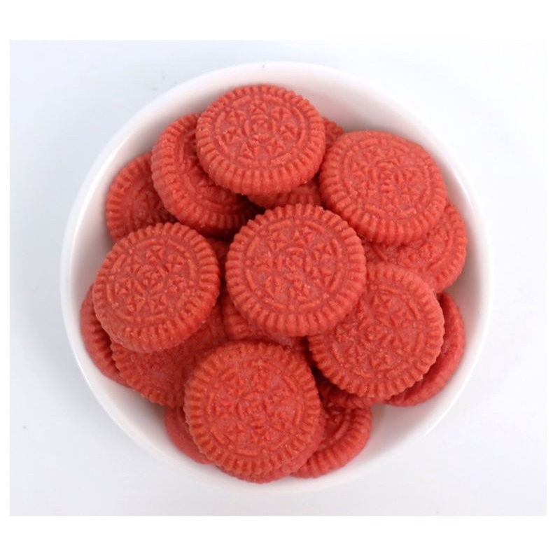 Orreo Red Velvet trang trí bánh sinh nhật, ăn trực tiếp