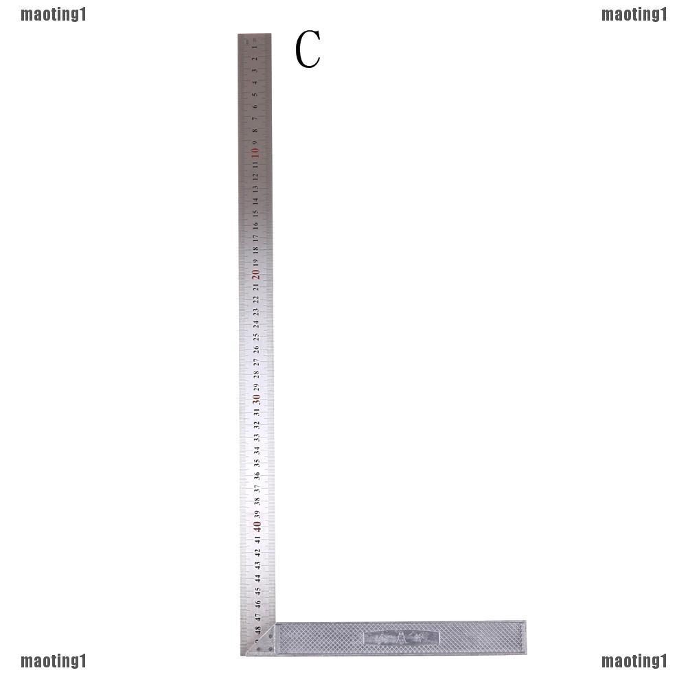 ❤Thước Đo Góc Vuông Bằng Thép Không Gỉ Cao Cấp