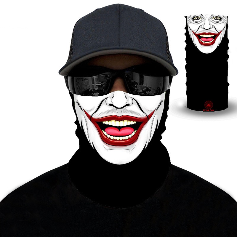 Khẩu trang in hình người nhện Joker 3D chống bụi tiện lợi HUQISHA