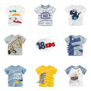 Áo thun cotton bé trai hàng xuất khẩu Âu - Hàn
