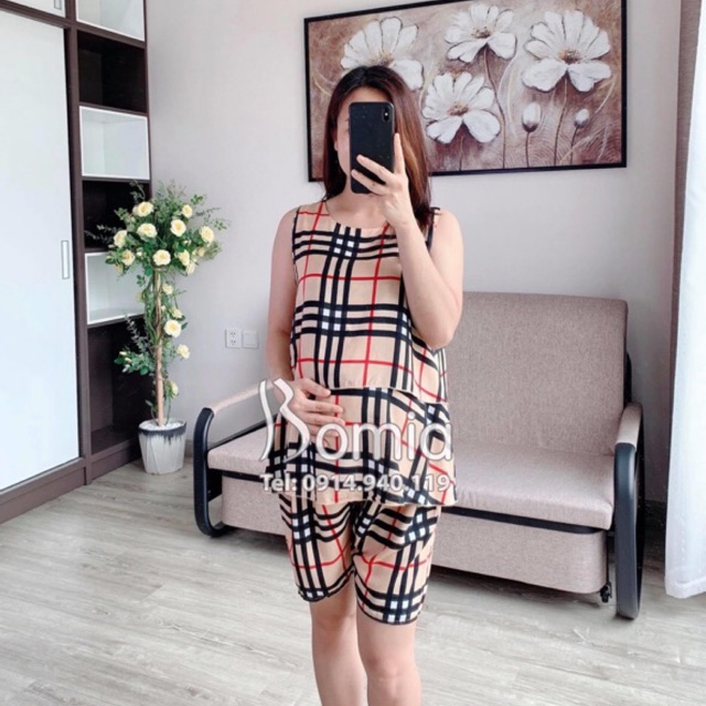 Bộ lanh lụa tầng siêu mát
