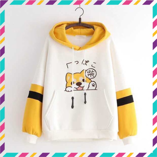 [FREESHIP_50K] Áo hoodie nam nữ in hình Cún dễ thương William - DS40 dibbycloset