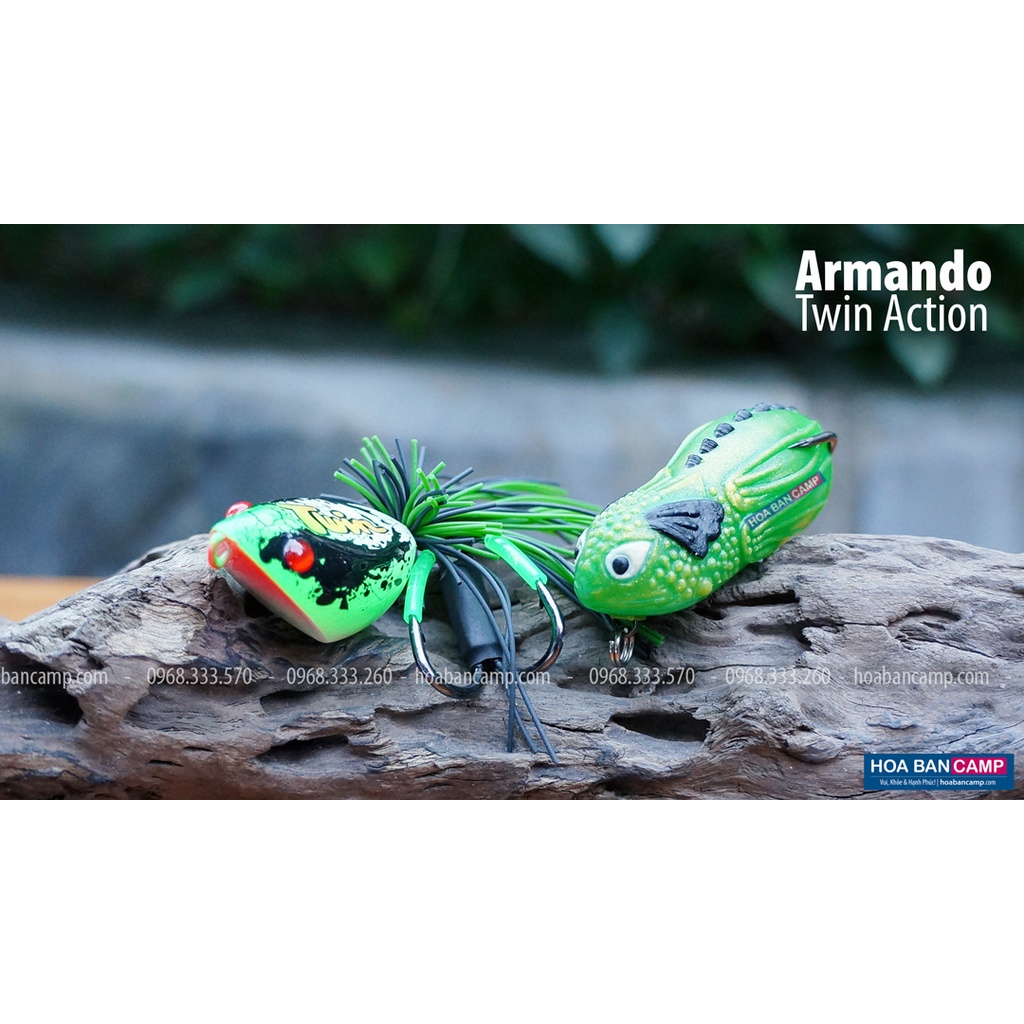 Mồi Nhái Armando Twin Action | 7g – 7.5g