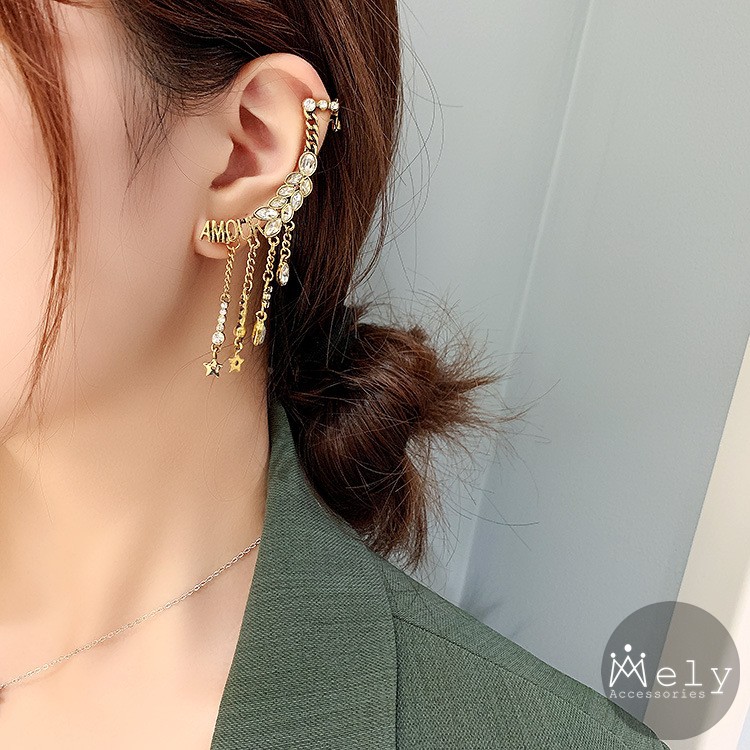 BÔNG TAI VÀNH PHONG CÁCH RETRO- MELY 1248