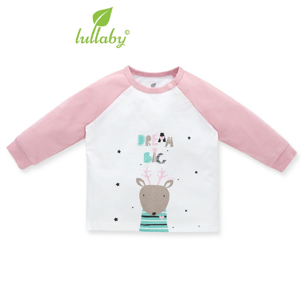 Lullaby Áo dài tay raglan Bé gái NH695P