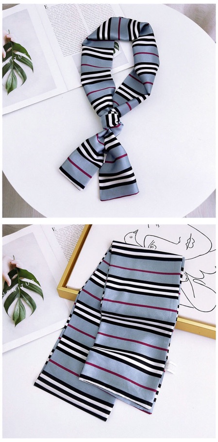 Khăn choàng cổ lụa satin